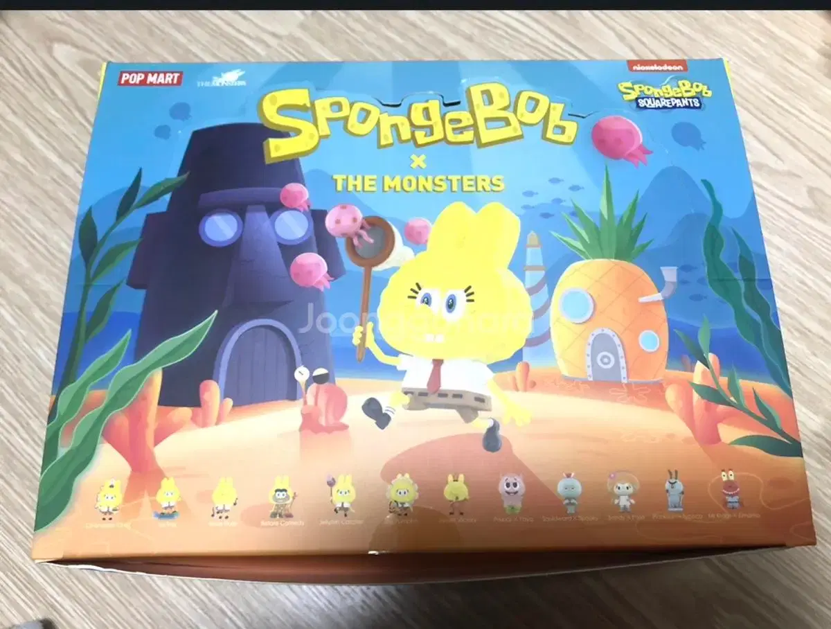 ポップマートスポンジボブXラブブ9種セット